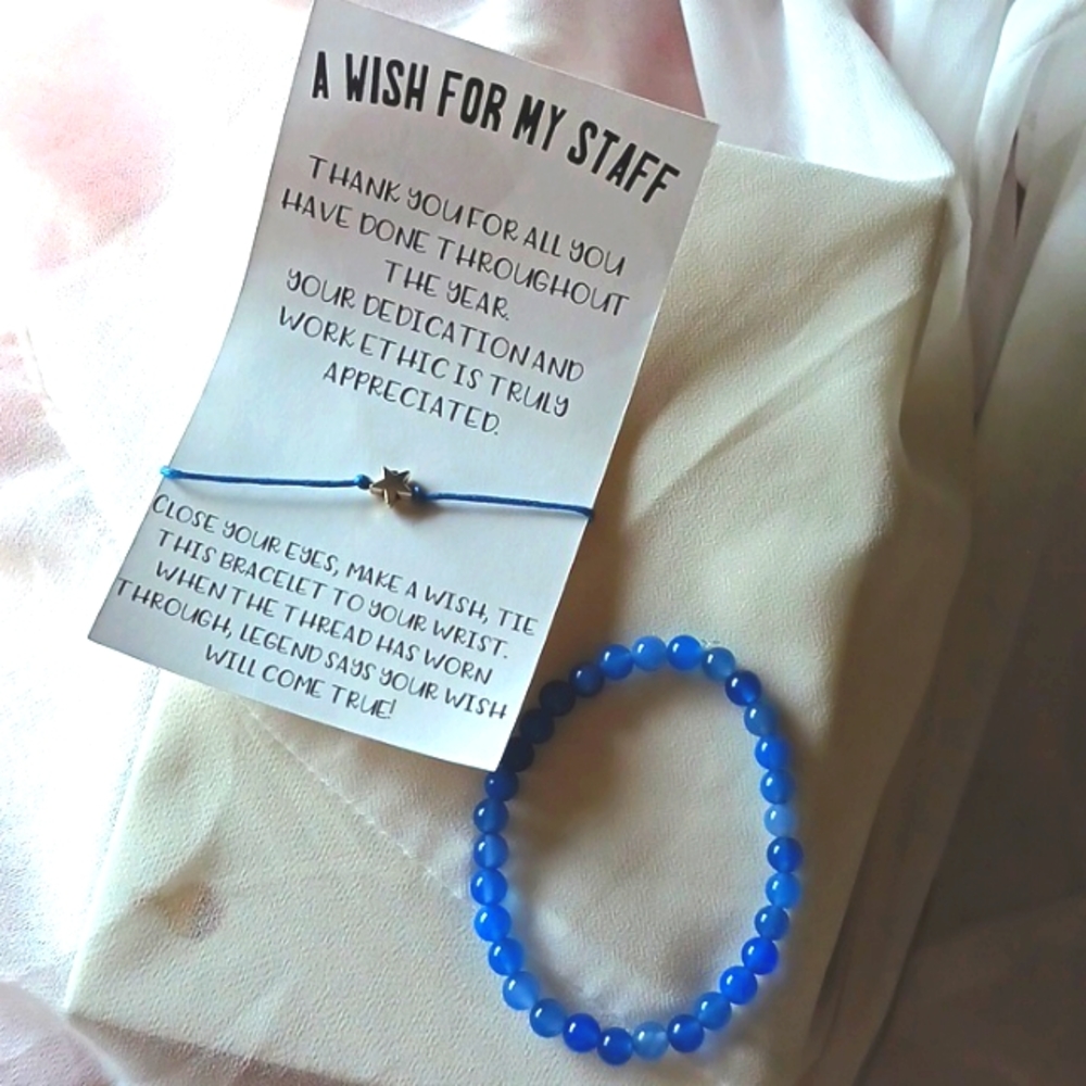 Blue Bracelet Set 💙📿